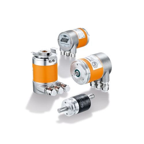 Encoder rotativo multigiro - RM series - ifm electronic - assoluto / magnetico / ad albero pieno