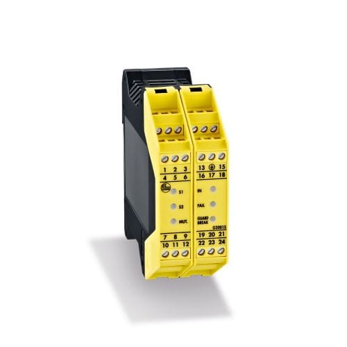 Relè di sicurezza per barriera fotoelettrica - G2001S - ifm electronic - IEC / con muting