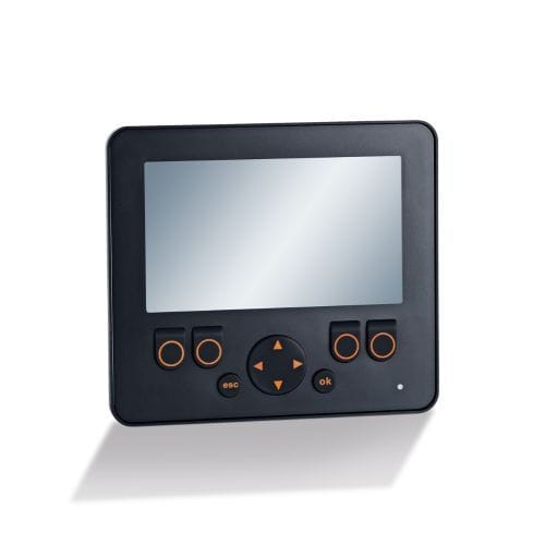 HMI di monitoraggio - CR045, CR922, CR107 series - ifm electronic - con tastiera / ad incastro / 320 x 240