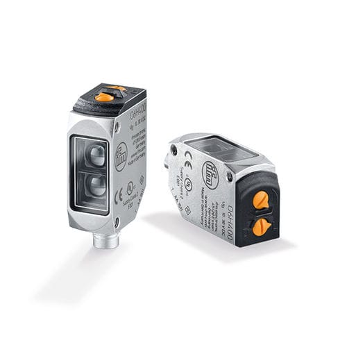 Sensore fotoelettrico con soppressione di sfondo - O6x40x series - ifm electronic - a riflessione diretta / retroriflettente / a barriera