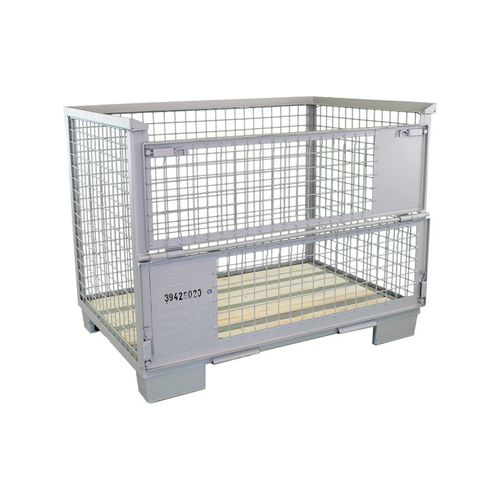 Cassa-pallet in filo metallico - Schneider - di stoccaggio / da trasporto / di sicurezza