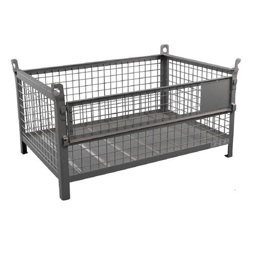 Cassa-pallet in filo metallico - Schneider - da trasporto / industriale / accatastabile