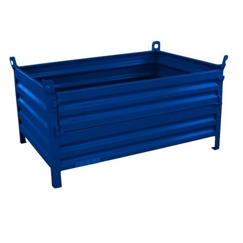 Cassa-pallet in lamiera - Schneider - da trasporto / per carrello elevatore / accatastabile