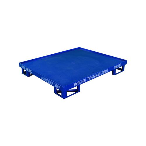 Pallet in acciaio -  VVWVW0012 - Schneider - industriale / accatastabile