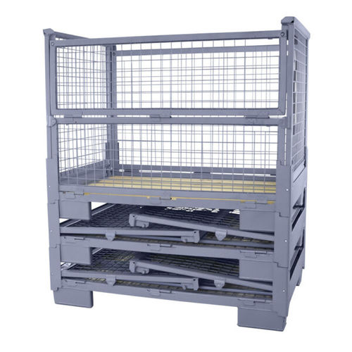 Cassa-pallet in filo metallico - VUG0049 - Schneider - di stoccaggio / pieghevole