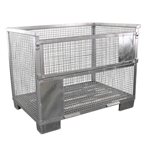Cassa-pallet in filo metallico - VUG0076 - Schneider - di stoccaggio