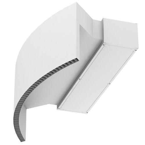 Cortina d'aria ambiente - Rotowind - AIRTÈCNICS - orizzontale / per porta girevole / con riscaldamento elettrico