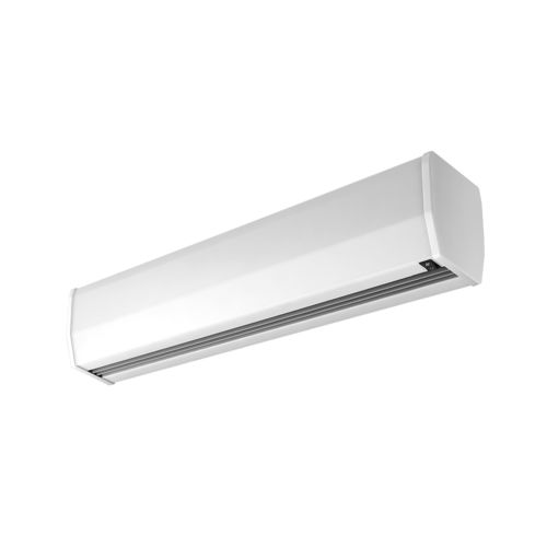 Cortina d'aria ambiente - Minibel - AIRTÈCNICS - orizzontale / con riscaldamento elettrico / a bassa pressione