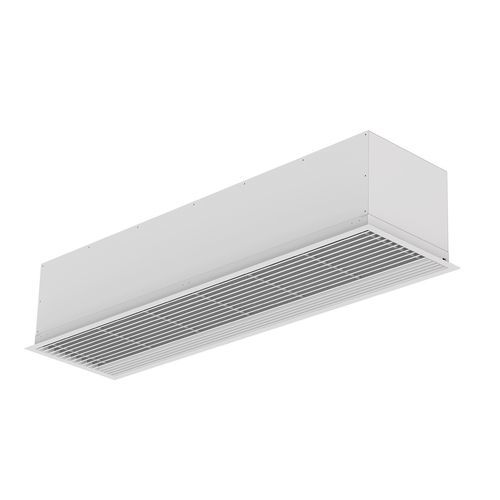 Cortina d'aria ambiente - CR EC series - AIRTÈCNICS - orizzontale / con montaggio a soffitto / compatta