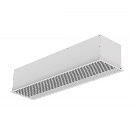 Cortina d'aria ambiente - CR ECM series - AIRTÈCNICS - con montaggio a soffitto / commerciale / compatta