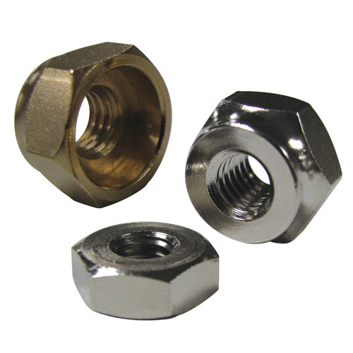 Controdado esagonale - AAR - SPIROL - in ottone nichelato