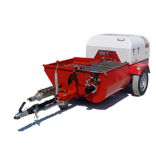 Spruzzatrice con sollevamento idraulico - B2000M - Probmat - per malta / cingolata