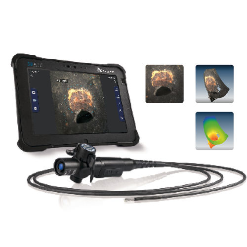 Videoscopio per misurazione 3D - iX3D - IT Concepts | Videoscope System - flessibile / per ispezione visiva a distanza