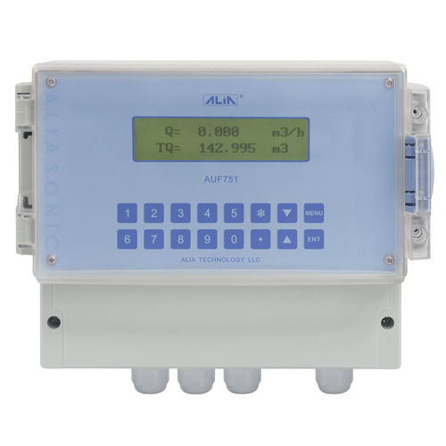 Misuratore di portata ad ultrasuoni - AUF751  - ALIA GROUP INC - volumetrico / clamp-on / con montaggio a parete
