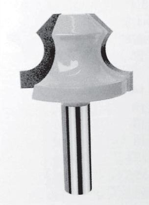 Punta integrale - LFP - Starcut - per legno / in carburo / HSS