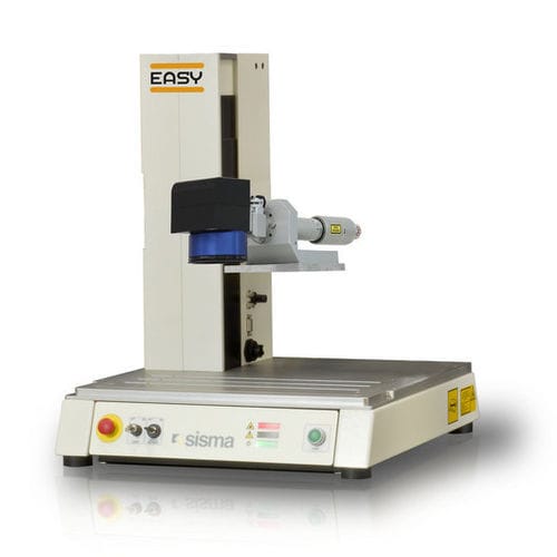 Macchina di marcatura laser a fibra - EASY Open - SISMA SPA - da banco / compatta / ad uso industriale