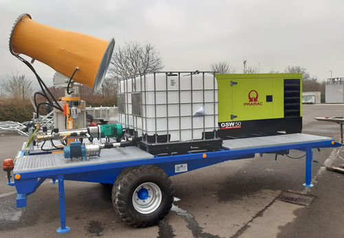 Cannone nebulizzatore per l'abbattimento della temperatura - HE50F - HENNLICH s r.o. - per uso prolungato
