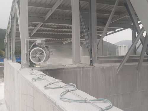 Cannone nebulizzatore per l'abbattimento delle polveri - HE15-RA - HENNLICH s r.o. - a muro