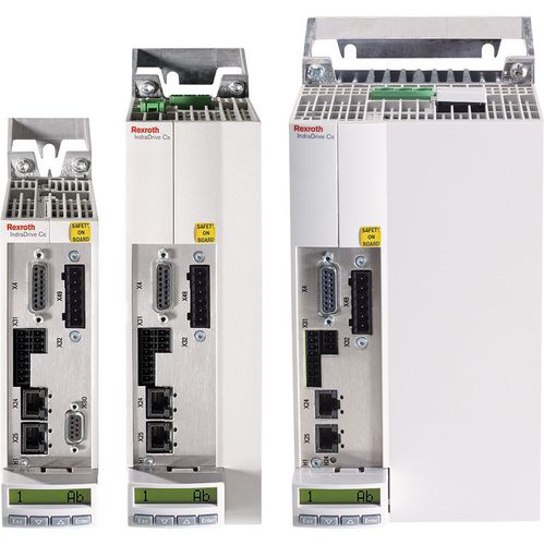 Convertitore di potenza - HCS01.1E-W0006-A-02-B-ET-EC-NN-L4-NN-FW - Bosch Rexroth - Electric Drives and Controls - Ethernet / EtherCAT / PROFIBUS DP