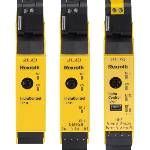 Modulo di interfaccia bus - SafeLogic SLc - Bosch Rexroth - Electric Drives and Controls - SERCOS / industriale / su guida DIN