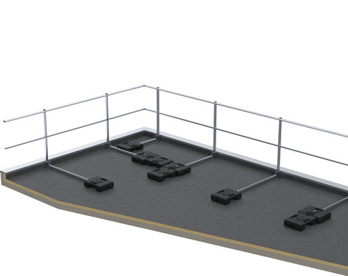Parapetto autoportante - SECURILISSE® evo GCE-PL 2019 - SOMAIN SECURITE - in alluminio