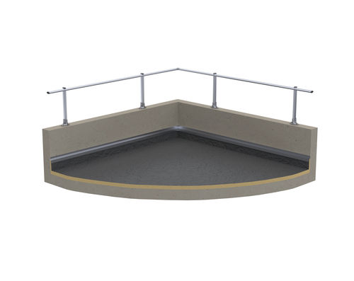 Parapetto in alluminio - SECURILISSE® evo GCE-P - SOMAIN SECURITE