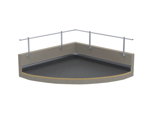 Parapetto in alluminio - SECURILISSE® evo GCE-A  - SOMAIN SECURITE