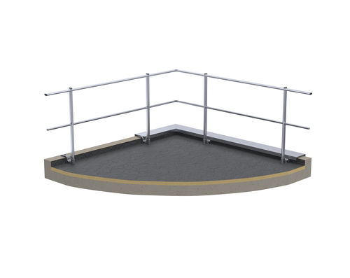 Parapetto in alluminio - SECURILISSE® evo GCE-RE  - SOMAIN SECURITE