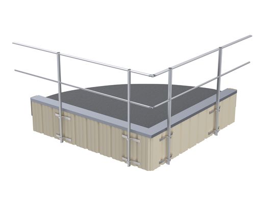 Parapetto in alluminio - SECURILISSE® evo GCE-B - SOMAIN SECURITE