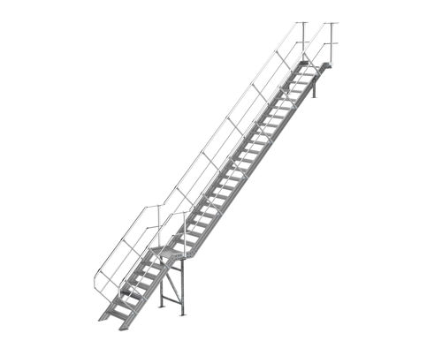 Scala dritta - SECURITOIT® escalier - SOMAIN SECURITE - in alluminio
