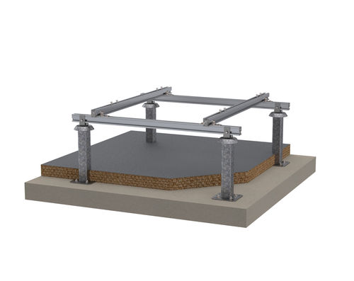 Supporto a pavimento - SECURICLIM® - SOMAIN SECURITE - per climatizzatore / in alluminio / in acciaio