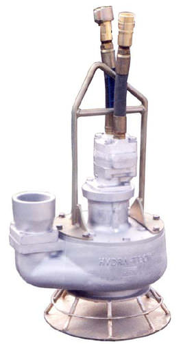 Pompa a vortice - S4VHL - Hydra-Tech Pumps - per fanghi / a comando idraulico / sommersa