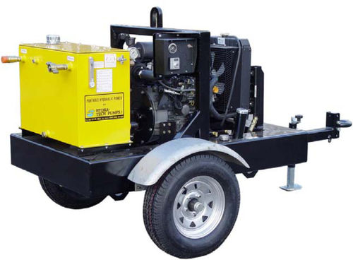 Centralina idraulica con motore diesel - HT25DYS - Hydra-Tech Pumps - per macchine mobili / per motore / su ruote