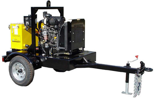 Centralina idraulica con motore diesel - HT35DYS - Hydra-Tech Pumps - per macchine mobili / portatile