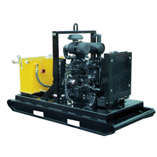 Centralina idraulica con motore diesel - HT75DJV - Hydra-Tech Pumps - fissa / con pompa a pistone