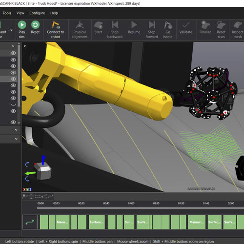 Modulo software di creazione di gemelli digitali - VXscan-R - Creaform - di gestione / di controllo qualità / di programmazione off line