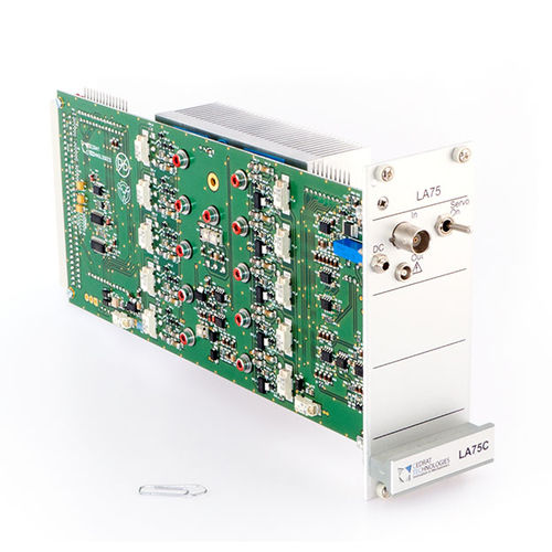 Controllore per attuatore con amplificatore integrato - LA75C - CEDRAT TECHNOLOGIES - lineare