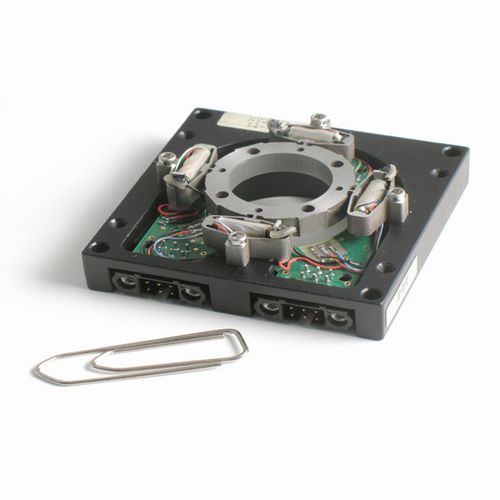 Piastra di posizionamento XY - XY25XS - CEDRAT TECHNOLOGIES - piezoelettrica / 2 assi / compatta