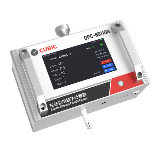Contatore di particelle aeree d'aria - OPC-6511DS - Cubic Sensor and Instrument Co.,Ltd - digitale / a laser / per HVAC