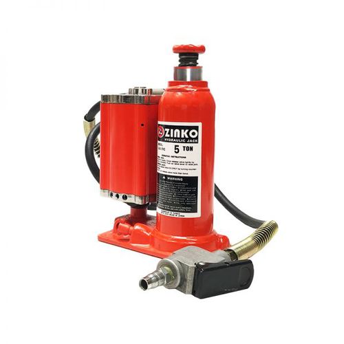 Cric a bottiglia - ZABJ-05M - Zinko Hydraulic Jack - idropneumatico / 5 tonnellate / di acciaio