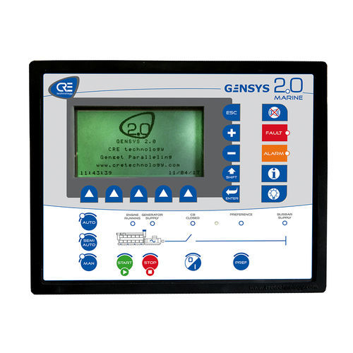 Controllore di gruppo elettrogeno per applicazioni marine - GENSYS 2.0 MARINE - CRE TECHNOLOGY - automatico / parallelo / DNV