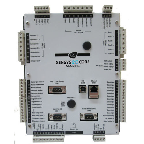 Controllore di gruppo elettrogeno per applicazioni marine - GENSYS 2.0 MARINE CORE - CRE TECHNOLOGY - automatico / parallelo / di sincronizzazione
