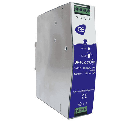 Caricabatteria per gruppo elettrogeno - BP+0512M-305 - CRE TECHNOLOGY - per motopompa / su guida DIN / piombo