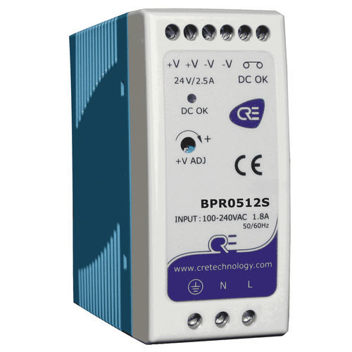 Caricabatteria per gruppo elettrogeno - BPR0512S - CRE TECHNOLOGY - per motopompa / su guida DIN / piombo