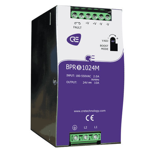 Caricabatteria per gruppo elettrogeno - BPRB1024M - CRE TECHNOLOGY - per motopompa / su guida DIN / piombo