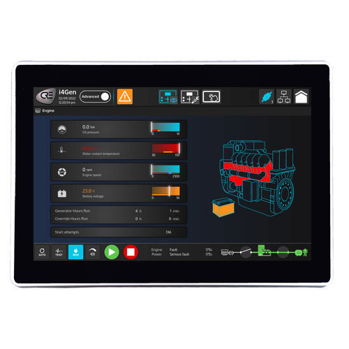 HMI con touch screen multitouch - i4Gen 15" - CRE TECHNOLOGY - con touch screen capacitativo / ad incastro / 1920 x 1080