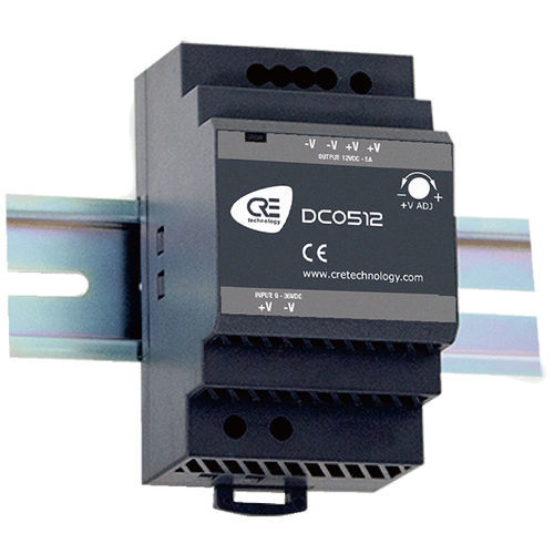 Convertitore DC/DC su guida DIN - DC0512 - CRE TECHNOLOGY - industriale / con uscita in tensione / regolabile