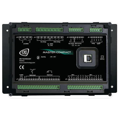 Controllore di gruppo elettrogeno automatico - MASTER COMPACT CORE - CRE TECHNOLOGY - parallelo / di sincronizzazione / di controllo automatico del settore