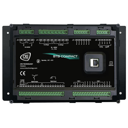 Controllore di gruppo elettrogeno automatico - BTB COMPACT CORE - CRE TECHNOLOGY - parallelo / di sincronizzazione / per montaggio posteriore