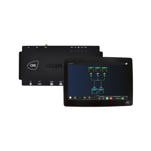 HMI con touch screen multitouch - i4Gen 7" - CRE TECHNOLOGY - con touch screen capacitativo / ad incastro / 1280 x 800